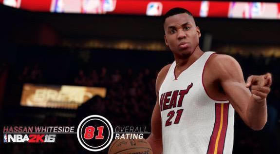 NBA 2K16ղķ˹ȶԱֵǶ Աֵ